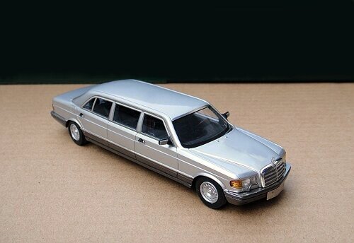 1/43 Mercedes-Benz W126 Series 500SEL Limousine 1986
