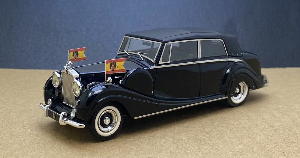 1/43 Rolls-Royce 1952 Phantom IV,Chassis 4AF18（Close）